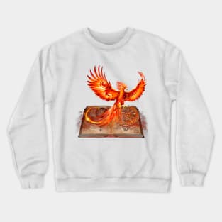 Graphic Style Phoenix Crewneck Sweatshirt